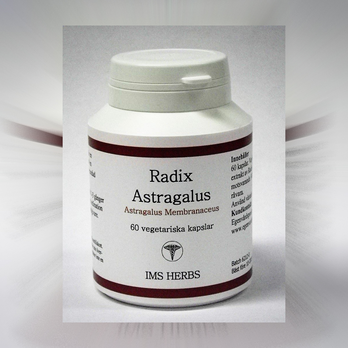 Radix Astragalus, 60 veg.kap – Gefle Akupunktur